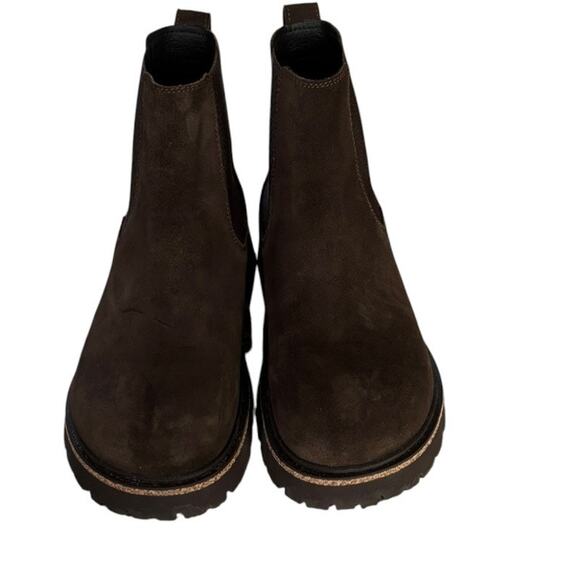 Birkenstock Highwood Chelsea Boots Mens 10-10.5 Slip On US Mocha Suede main image 7